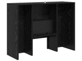 Electric Fireplace Black Oak 75 x 24.5 x 75 cm Engineered wood 8020769