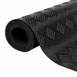 Floor Mat Black 1.5 x 2 m Rubber 42046726