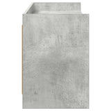 TV Cabinet 168 x 33 x 47 cm Concrete Grey Engineered Wood 8011238