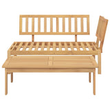 Garden Pallet Sofa Set 2 pcs Solid Wood Acacia 365853