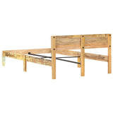 Bed Frame without Mattress Solid Reclaimed Wood 120x200cm 288435