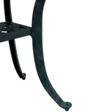 Garden Table Green 53x53x53 cm Cast Aluminium 4002818