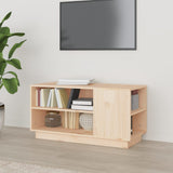 TV Cabinet 80x35x40.5 cm Solid Wood Pine 814404