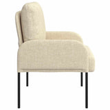 Sofas with Cushion 55cm Cream Plywood 42023435