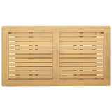Side Table Oil Natural 90 x 50 x 45 cm Solid Acacia Wood 42026803