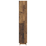 Cabinet Set 2 pcs Old Wood 34.5 x 33 x 90 cm Engineered Wood 3416374