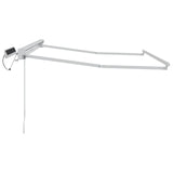 Electric Retractable Awning Frame White 3 x 2.5 m Steel 42024861