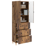Cabinet Set 2 pcs 66 x 34.5 x 90 cm Engineered Wood 3416464