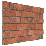 ZNTS 3D Wall Panels with Terracotta Brick Design 10 pcs EPS 149580