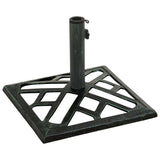 Umbrella Base Green 44x44x31 cm Cast Iron 317760