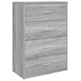 Sideboard Grey Sonoma 60x31x84 cm Engineered Wood 840504