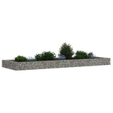 Gabion Raised Bed Galvanised Steel 300x100x20 cm 151313