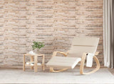 3D Wall Panels 14 pcs White and Red 100x25 cm EPS 4008554