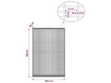 Gabion with 3.5 mm Wire and 5x2.5 cm Mesh 100x30x200 cm 3461804
