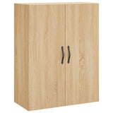 Wall Mounted Cabinets 2 pcs Sonoma Oak Engineered Wood 3197892