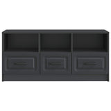 TV Cabinet with Drawer Black 102 x 34.5 x 47 cm Engineered Wood 895826