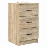 Bedside Cabinet Sonoma oak 38 x 38 x 66 cm Engineered wood 883376