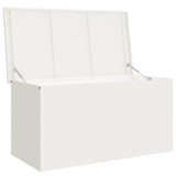 Outdoor Storage Box White 100 x 50.5 x 50 cm Steel 874561