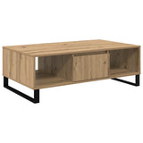 Coffee Table Artisan Oak 104 x 60 x 35 cm Engineered Wood 882593