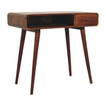 Curved Chestnut Writing Desk IN3606