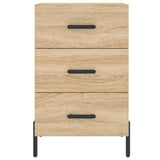 Bedside Cabinet Sonoma Oak 40x40x66 cm Engineered Wood 827671