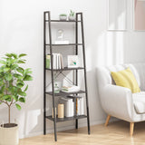 5-Tier Standing Shelf Black 56x35x174 cm 336369