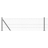 Welded Wire Fence with Concrete Base 50 x 0.4 m 3350979