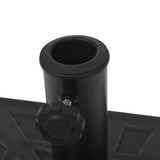 Parasol Base Resin Square Black 12 kg 43660