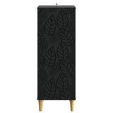 Sideboard Black 33 x 34.5 x 90 cm Engineered Wood 895056