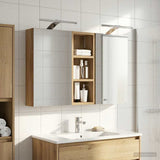 Bathroom Cabinet Set 3 pcs 80 x 10.5 x 50 cm Engineered wood 3403663