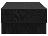 Coffee Table Black Oak 100 x 46 x 35 cm Engineered Wood 8000237