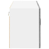 Wall Glass Cabinet LUCCA Grey Sonoma 80 x 31 x 40 cm 884951