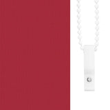 Roller blind blackout 124.4x175 cm Fabric Width 120 cm red 240127