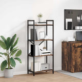 Bookshelf Smoked Oak 56 x 34 x 133.5 cm Engineered Wood 883870