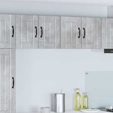 Wall Cabinet LUCCA 2 pcs Concrete Grey 60 x 31 x 40 cm 884921