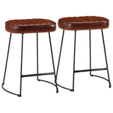 Bar Stools 2 pcs Dark Brown 40x29.5x53 cm 358927