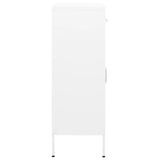 Storage Cabinet White 80x35x101.5 cm Steel 336161