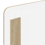 Bed Frame with Headboard Sonoma Oak 75 x 190 cm Engineered Wood 3412438