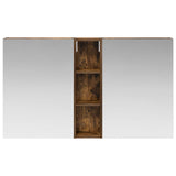 Bathroom Cabinet Set 3 pcs 120 x 14.5 x 70 cm Engineered wood 3403748