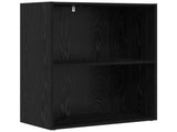 Bookshelf Black Oak 60 x 30 x 76.5 cm Engineered Wood 8003713