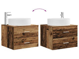 Bathroom Furniture Set 3 pcs Old Wood 49.5 x 44.5 x 65.5 cm 3405961