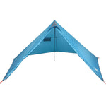 ZNTS Family Tent Tipi 7-Person Blue Waterproof 94711