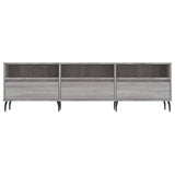 TV Cabinet Grey Sonoma 150x30x44.5 cm Engineered Wood 831298