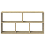 Wall Shelf Sonoma Oak 100x25x50 cm Engineered Wood 853274
