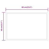 LED Bathroom Mirror 40x60 cm 3154076