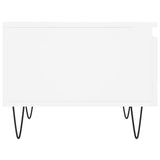 Coffee Tables 2 pcs White 50x46x35 cm Engineered Wood 830861