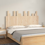 Wall Headboard 146.5x3x80 cm Solid Wood Pine 824793
