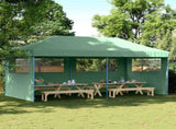 Party Tent Folding Green 292 x 580 x 315 cm Oxford Fabric 42023655