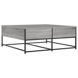 Coffee Table Grey Sonoma 100x99x40 cm Engineered Wood 835297