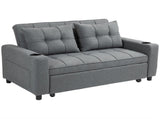 Two-Seater Pull-Out Sofa Bed - Charcoal Grey T3398P344481